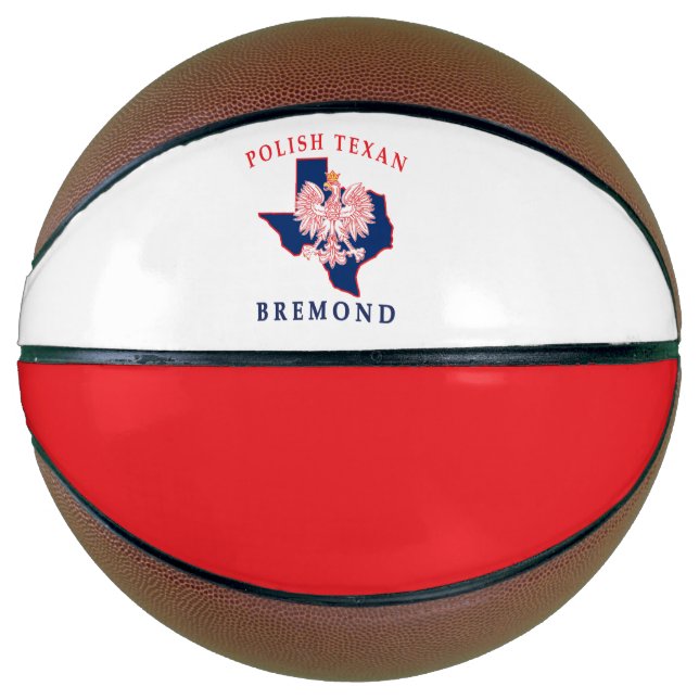 Ballon De Basket Bremond Polonais Texan (Devant)
