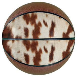 Ballon De Basket Brown noir blanc