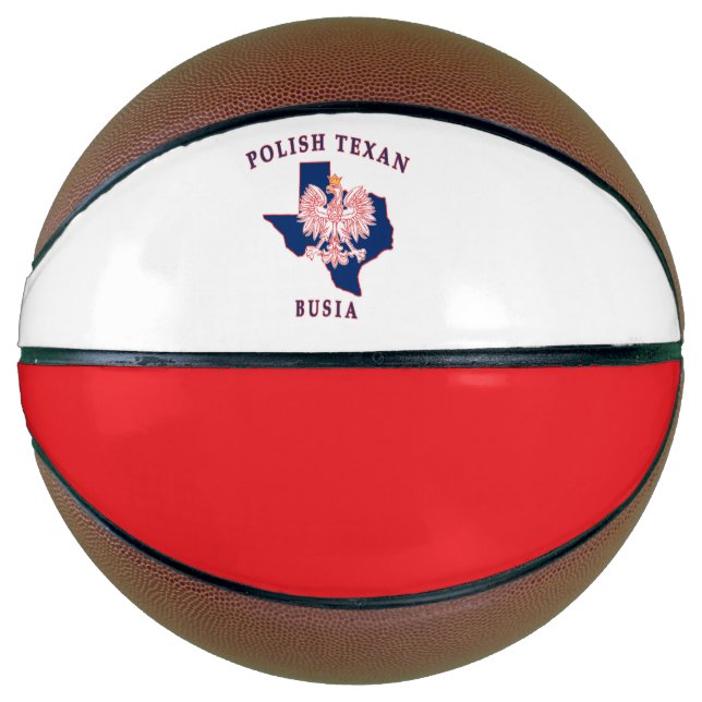 Ballon De Basket Busia texane polonaise (Devant)