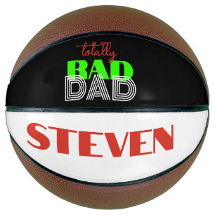 Ballon De Basket Cadeau de fête des pères totalement RAD PAPA cool 
