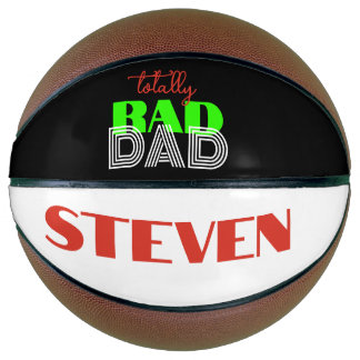 Ballon De Basket Cadeau de fête des pères totalement RAD PAPA cool 