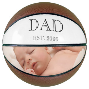 Ballon De Basket Cadeau pour nouveau papa établi