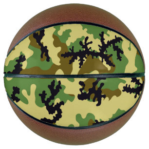 Ballon De Basket Camouflage des bois