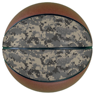 Ballon De Basket Camouflage numérique armée pixel photo imprimé