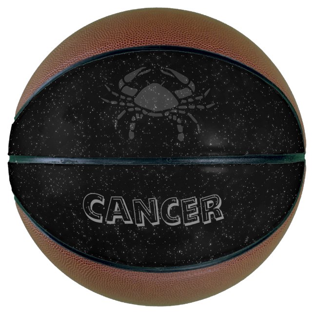 Ballon De Basket Cancer translucide (Devant)