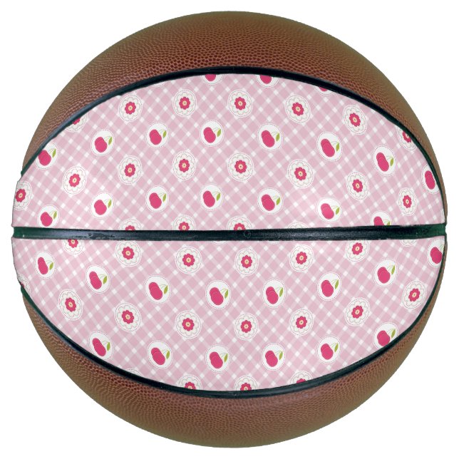 Ballon De Basket Cerise Pique-Nique Basket (Devant)