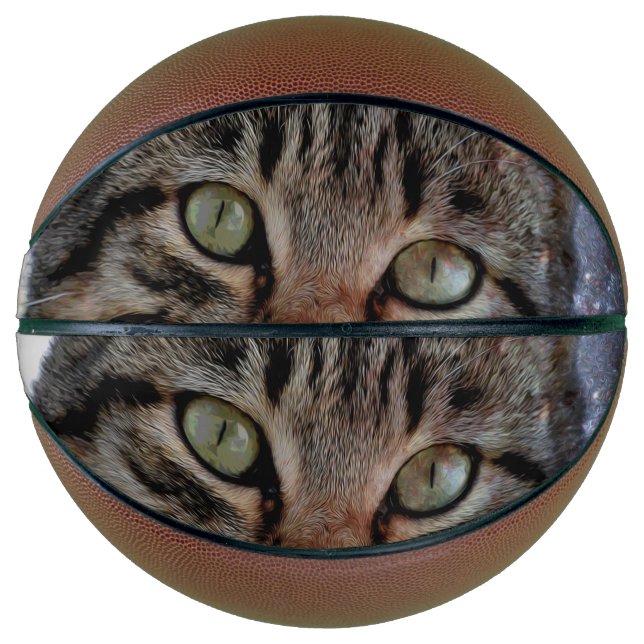 Ballon De Basket Chat spatial (Devant)