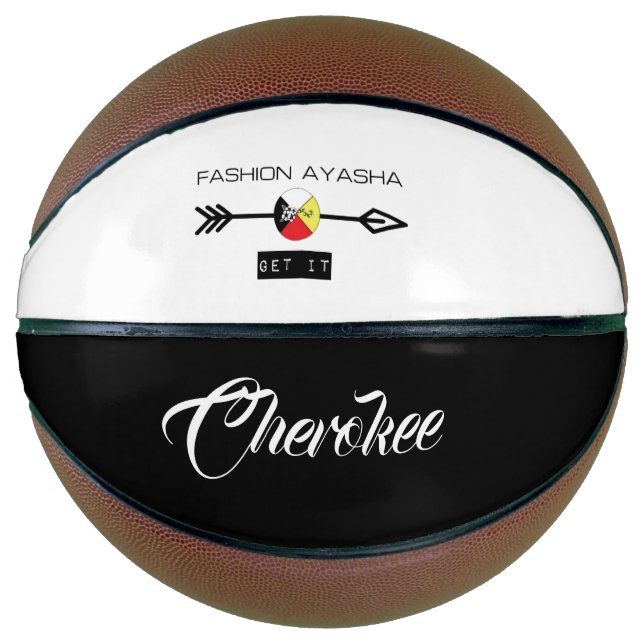Ballon De Basket Cherokee Fashion Ayasha Logo sportif (Devant)