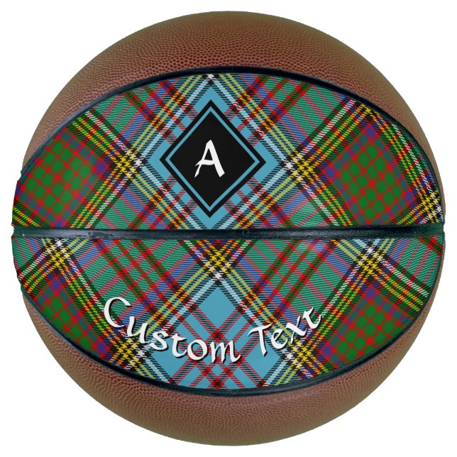 Ballon De Basket Clan Anderson Tartan (Devant)