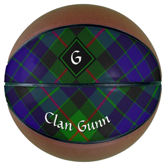 Ballon De Basket Clan Gunn Tartan Basket (Devant)