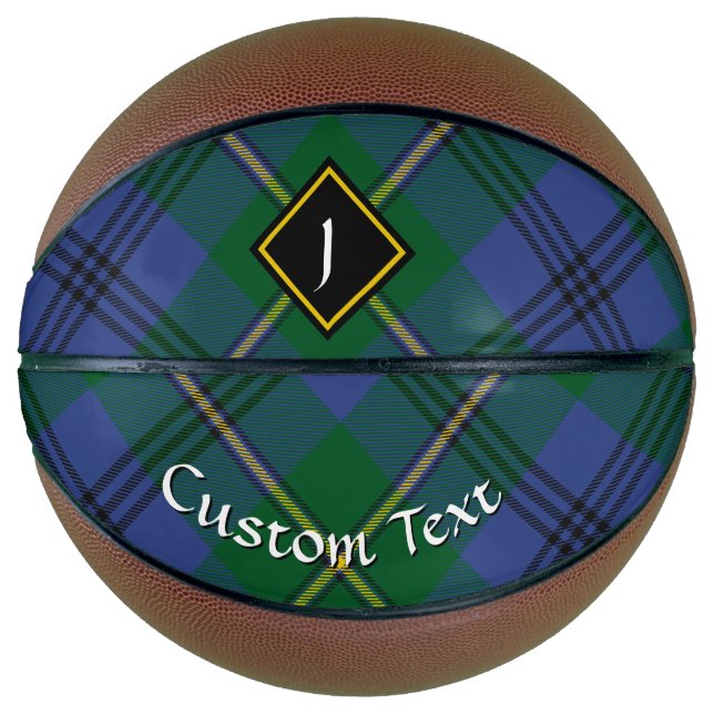 Ballon De Basket Clan Johnston Tartan Basket (Devant)