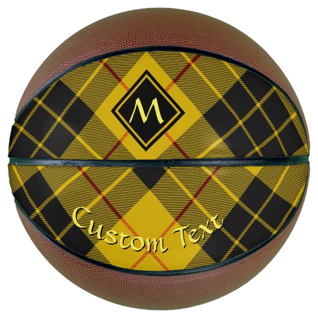 Ballon De Basket Clan Macleod de Lewis Tartan (Devant)