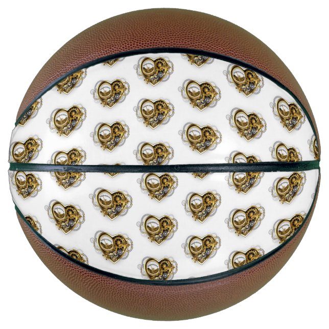 Ballon De Basket Coeur vapeur avec un manomètre (Devant)