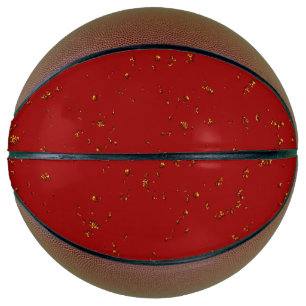 Ballon De Basket Coup De Feu Rouge Sur Votre Photo