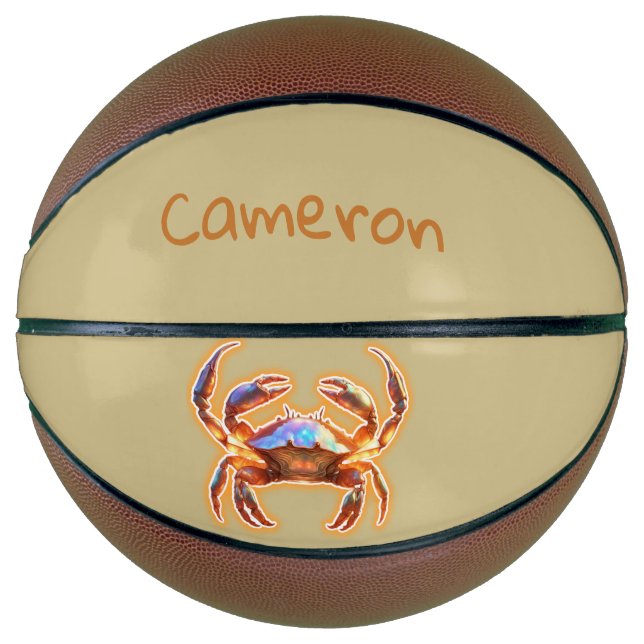 Ballon De Basket Crabe mignon (Devant)