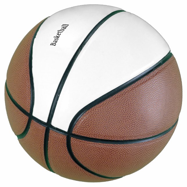 Ballon De Basket Créez Votre Propre Format Réel (Incliné)