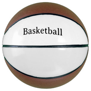 Ballon De Basket Créez Votre Propre Simple Personnalisé Grande Tail