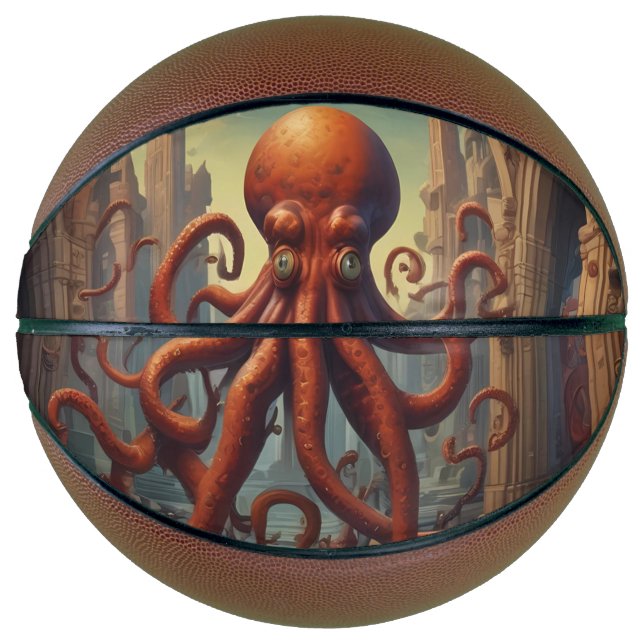 Ballon De Basket Cthulhu Paradis Perdu (Devant)
