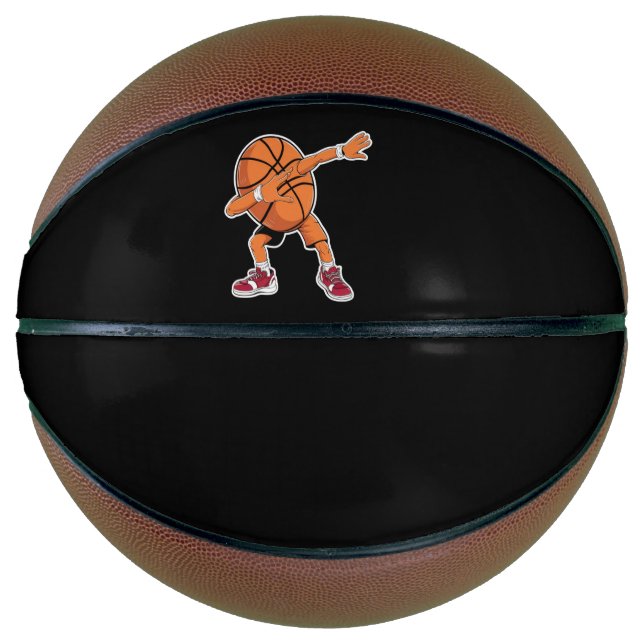 Ballon De Basket Dabbing Basketball Ball Funny Sports Joueur (Devant)