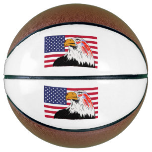 Ballon De Basket Dessin américain d'un aigle