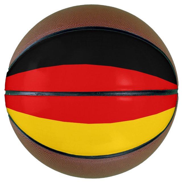 Ballon De Basket Drapeau allemand (Devant)