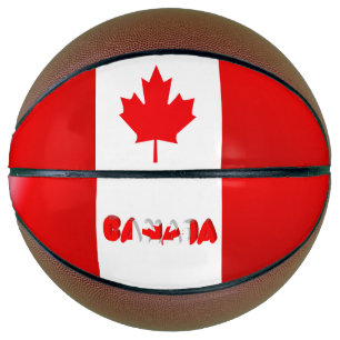 Ballon De Basket Drapeau canadien