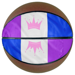 Ballon De Basket Drapeau de fierté de la culture drag de SlipperyJo