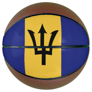 Ballon De Basket Drapeau de la Barbade