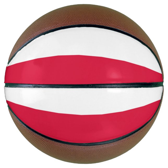 Ballon De Basket Drapeau de la Pologne (Devant)
