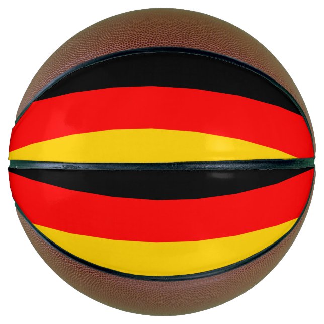 Ballon De Basket Drapeau de l'Allemagne (Devant)