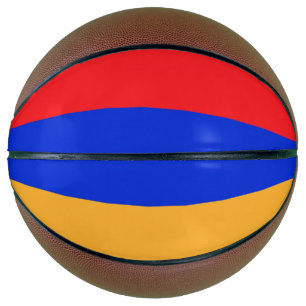 Ballon De Basket Drapeau de l'Arménie