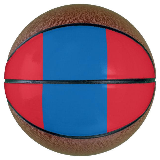 Ballon De Basket Drapeau de Mongolie (Devant)