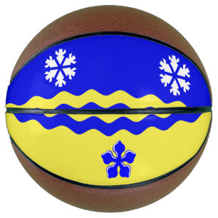 Ballon De Basket Drapeau de Prince George (Colombie-Britannique)