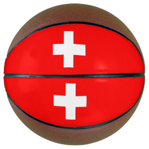 Ballon De Basket Drapeau Suisse