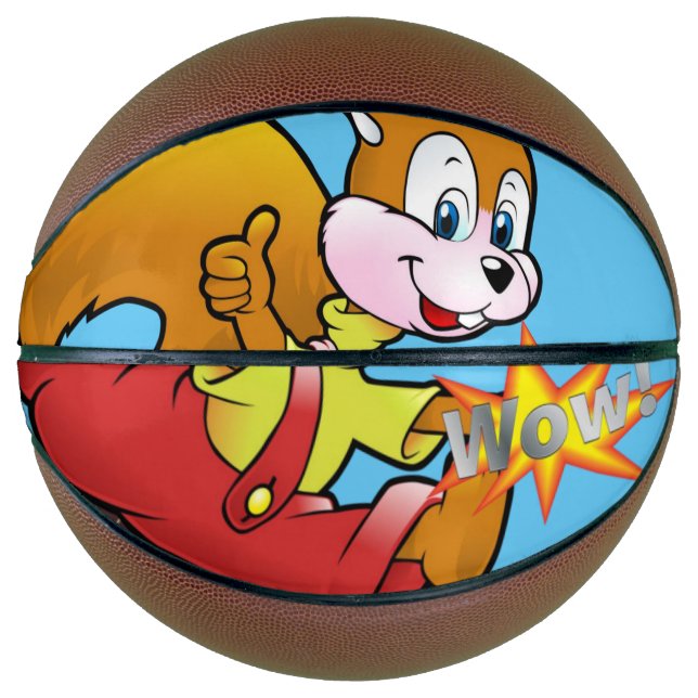 Ballon De Basket Écureuil de basket (Devant)