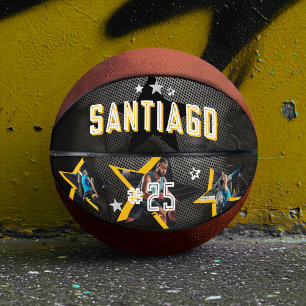 Ballon De Basket Edgy All-Star Sports Photo Star Design Keepsaké