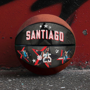 Ballon De Basket Edgy All-Star Sports Photo Star Design Keepsaké