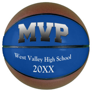 Ballon De Basket Équipe bleue MVP