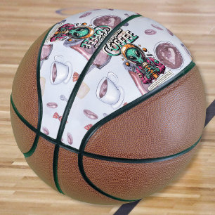 Ballon De Basket Extraterrestre ici pour le café
