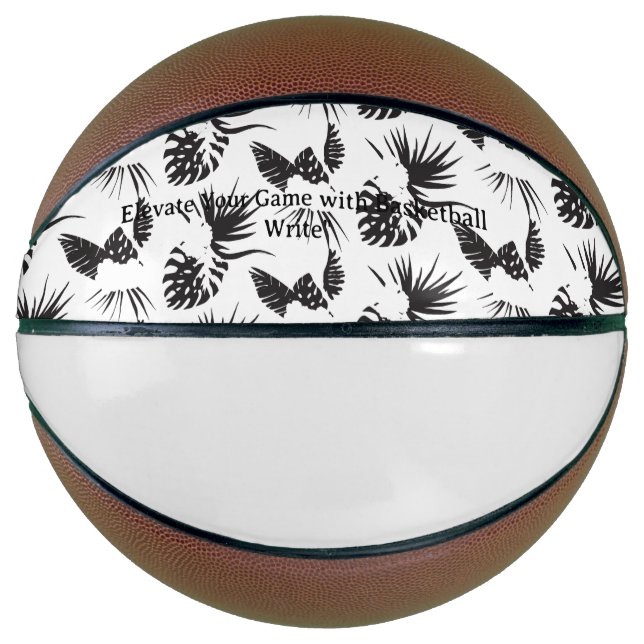 Ballon De Basket Faites glisser et déposez l'image personnalisée ic (Devant)