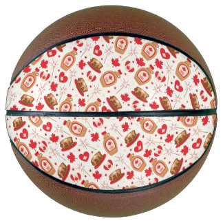 Ballon De Basket Fête du Canada Basket-ball