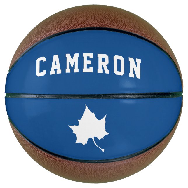 Ballon De Basket Feuille d'état Indiana (Devant)