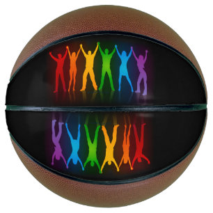Ballon De Basket fierté de SlipperyJoe personnes mains silhouette c