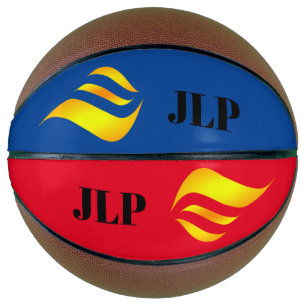 Ballon De Basket Flammes personnalisées