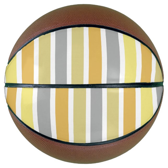 Ballon De Basket Gold Silver Bronze Metal Hues (Devant)