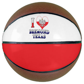 Ballon De Basket I Heart Love Bremond Texas