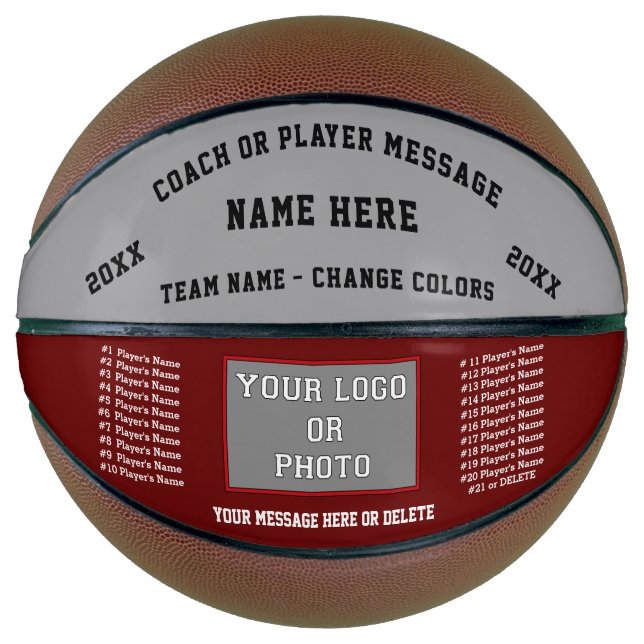 Ballon De Basket Idées cadeaux de nuit pour le basket-ball (Devant)