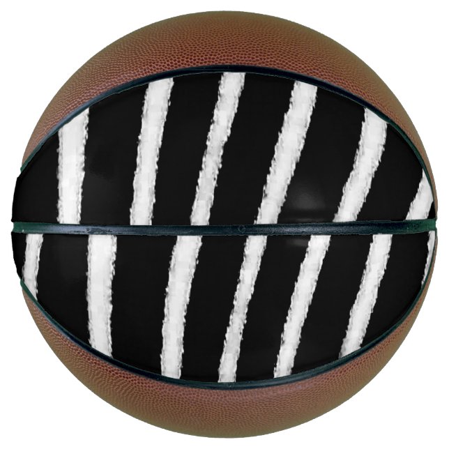 Ballon De Basket Impression zèbre  (Devant)