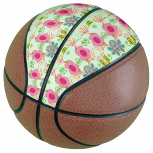 Ballon De Basket Jardin Éclectique Enchantant : Beauté Florale Dive
