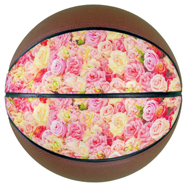 Ballon De Basket Jardin rose (Devant)